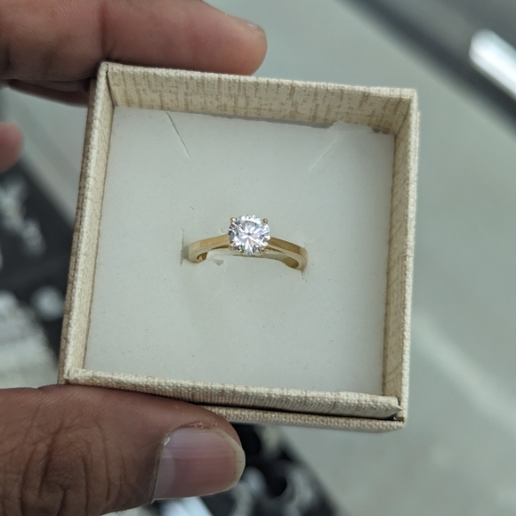 14kt Real Solid Gold Ring For Women